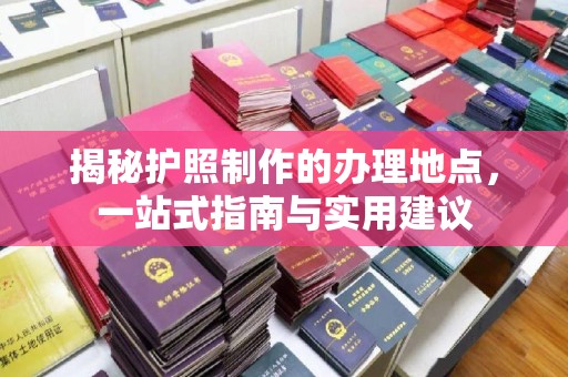西工揭秘护照制作的办理地点，一站式指南与实用建议