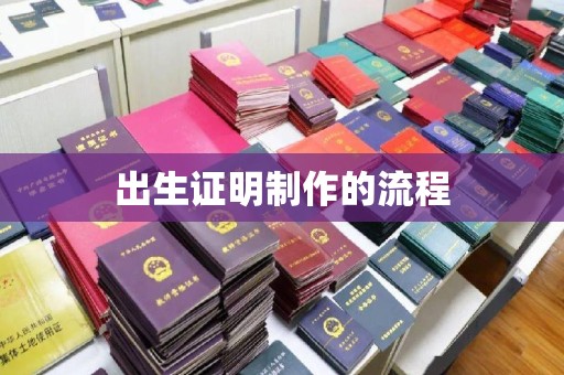 西工出生证明制作的流程