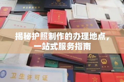 西工揭秘护照制作的办理地点，一站式服务指南