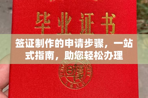 西工签证制作的申请步骤，一站式指南，助您轻松办理