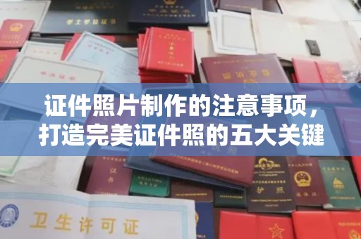 西工证件照片制作的注意事项，打造完美证件照的五大关键点